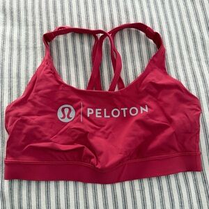 Lululemon- Peloton Pink Sports Bra
